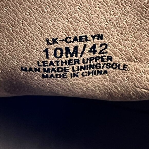 Lucky Brand Womens LK-Caelyn Tortoise Brown Leather Bootie Size 10M Ankle Boots - Picture 9 of 9